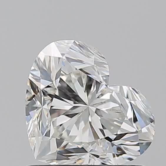 1.01ct Heart I VVS1 Natural Diamond