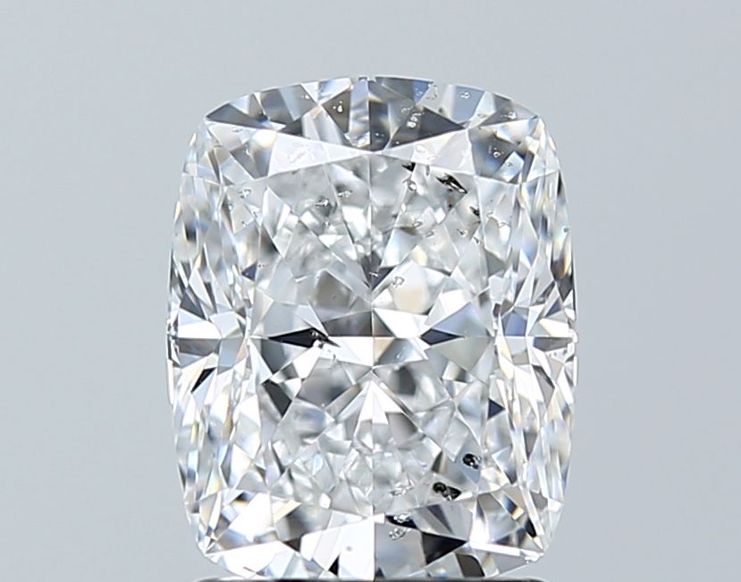 2ct Cushion D SI2 Natural Diamond
