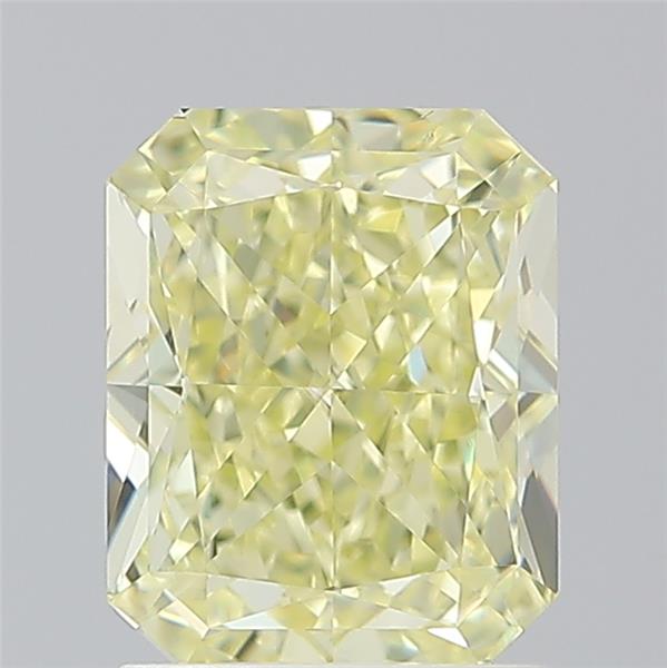 2.01ct Fancy Yellow Radiant Natural Diamond
