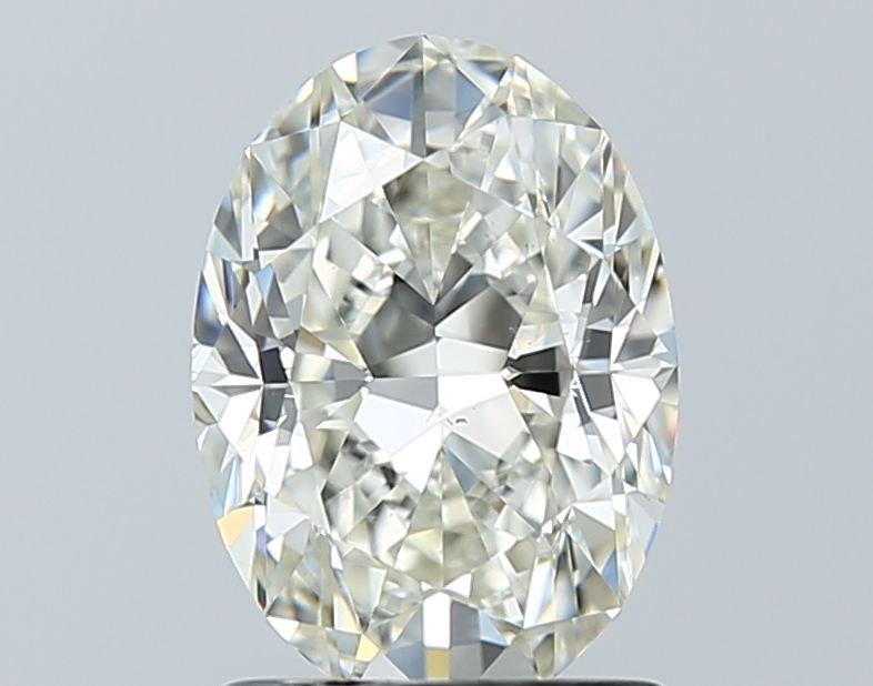 1.51ct Oval J VS2 Natural Diamond
