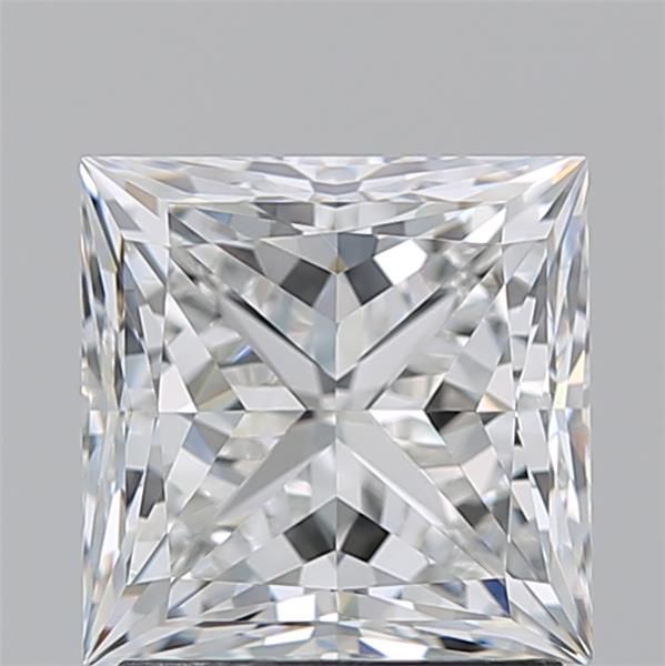 2.01ct Princess F VVS1 Natural Diamond