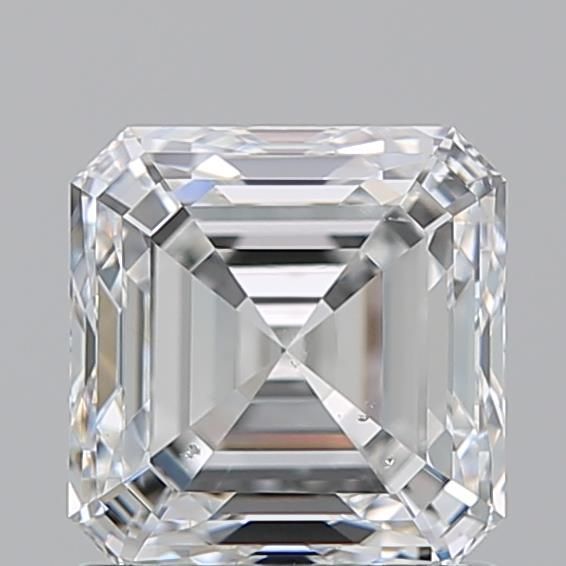 1.51ct Asscher F SI1 Natural Diamond