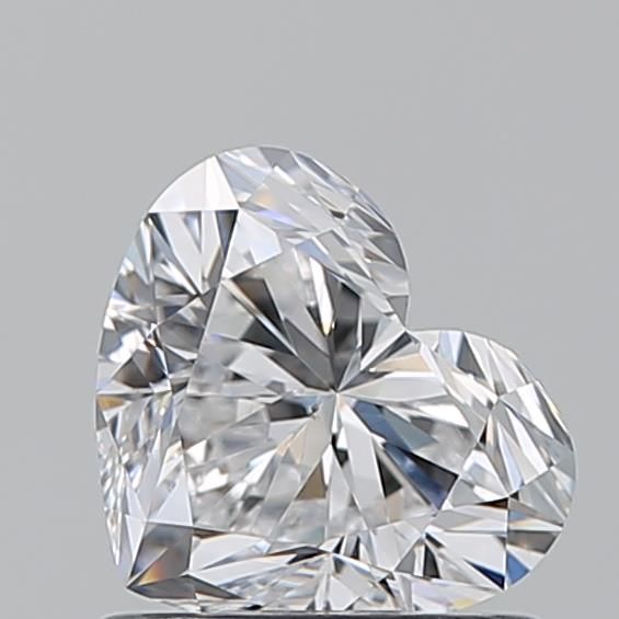 1.02ct Heart D VS2 Natural Diamond