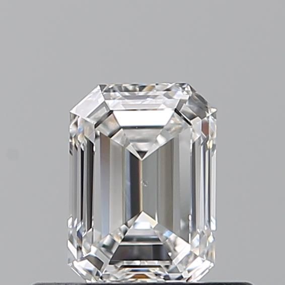 0.5ct Emerald E VS2 Natural Diamond
