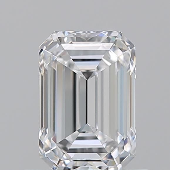 1.01ct Emerald D VVS2 Natural Diamond