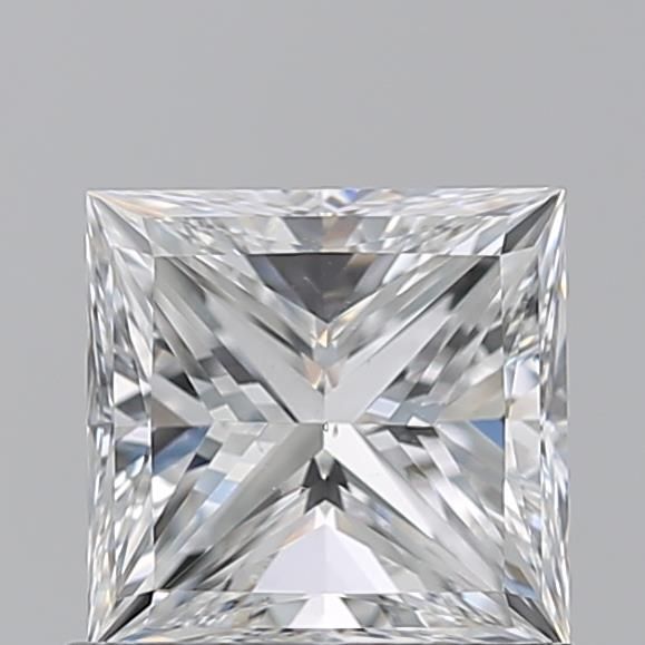 0.9ct Princess E VS2 Natural Diamond