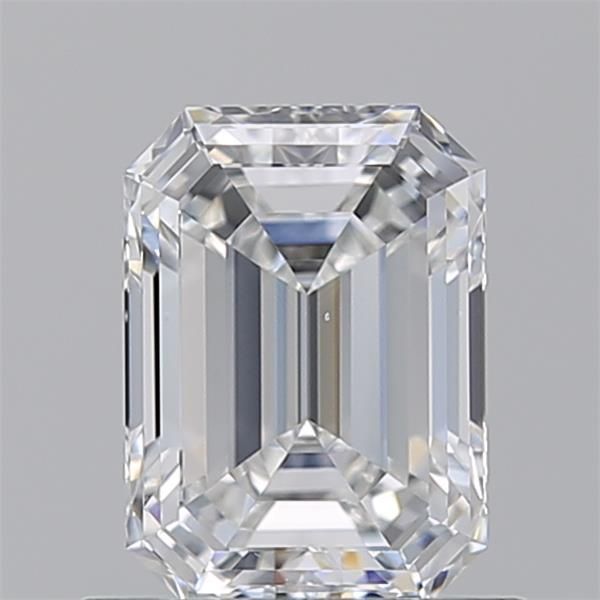0.9ct Emerald E VS2 Natural Diamond