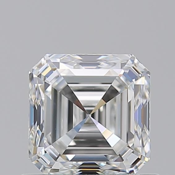 0.9ct Asscher H VVS2 Natural Diamond