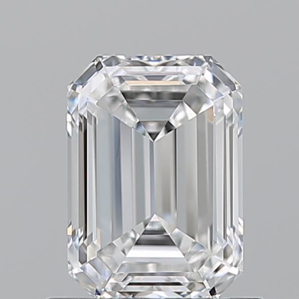 1.01ct Emerald F VVS2 Natural Diamond
