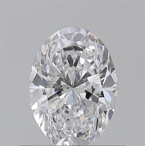 0.71ct Oval D SI1 Natural Diamond