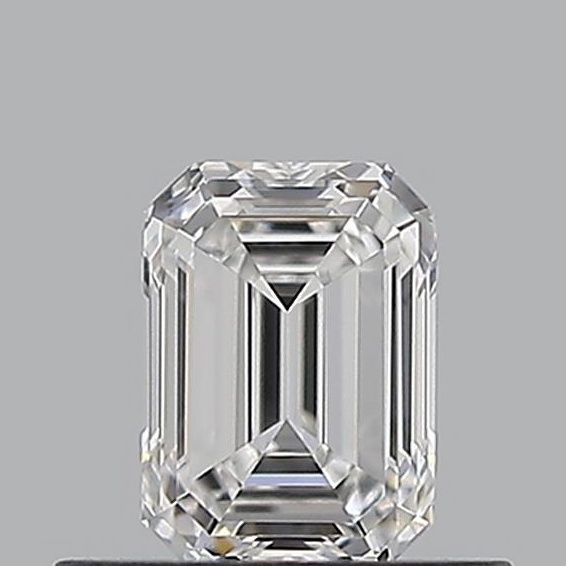 0.51ct Emerald F VVS2 Natural Diamond