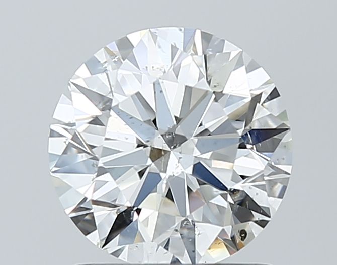 1.3ct Round H SI2 Natural Diamond