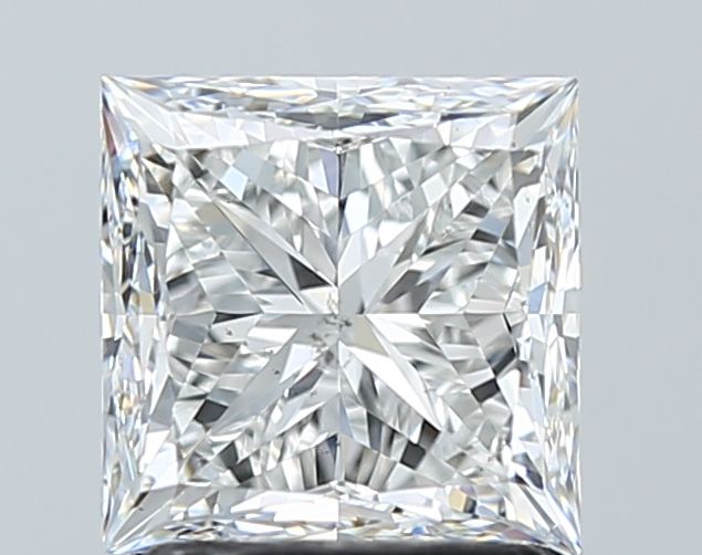 1.6ct Princess F SI2 Natural Diamond