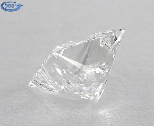 0.7ct Princess E VS1 Natural Diamond