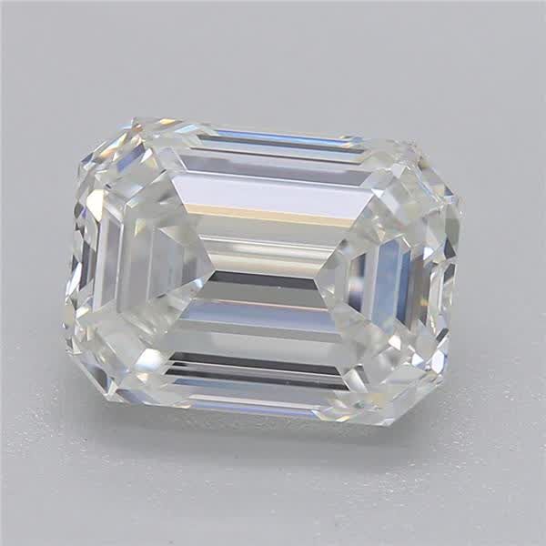 1.7ct Emerald G VS1 Natural Diamond