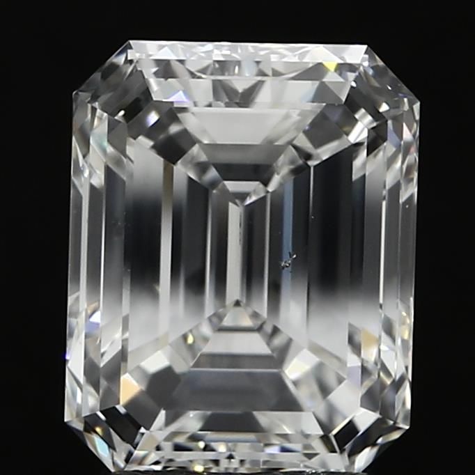 3.01ct Emerald F SI1 Natural Diamond