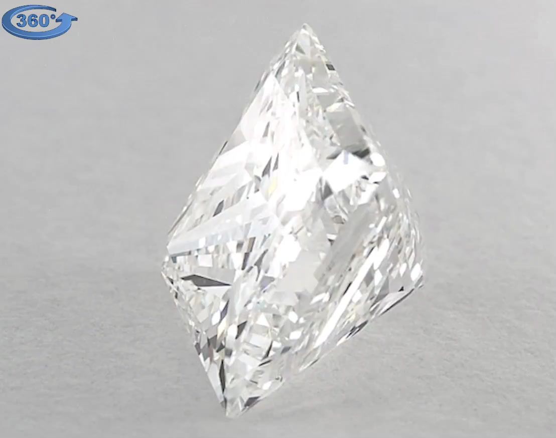 1.62ct Princess H VS1 Natural Diamond