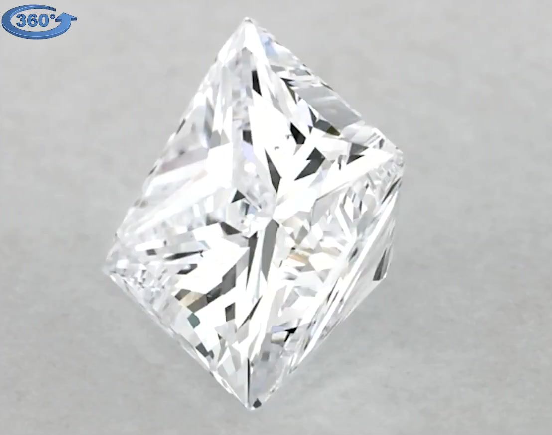 1.59ct Princess F VS2 Natural Diamond