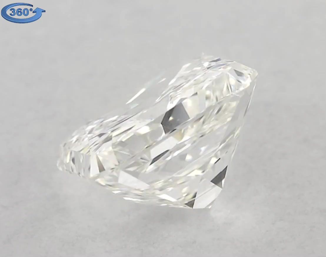 1.7ct Radiant I VVS2 Natural Diamond