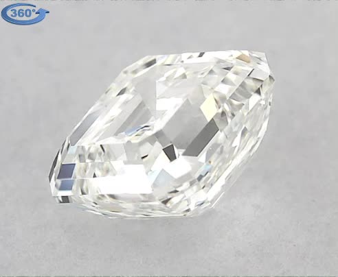0.91ct Asscher H VVS2 Natural Diamond