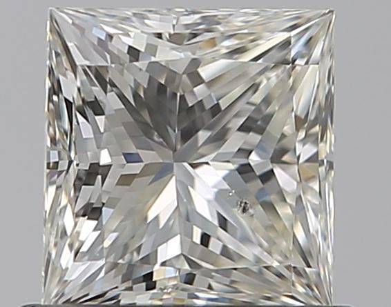 0.71ct Princess J VS2 Natural Diamond