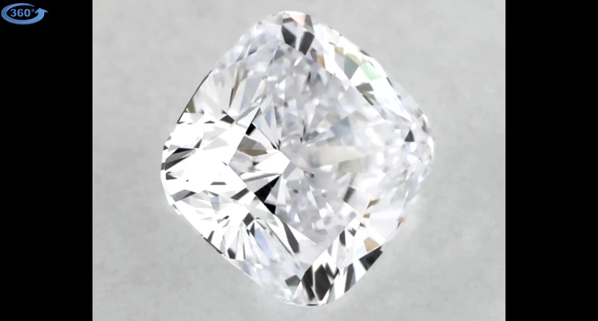 0.91ct Cushion H VVS2 Natural Diamond