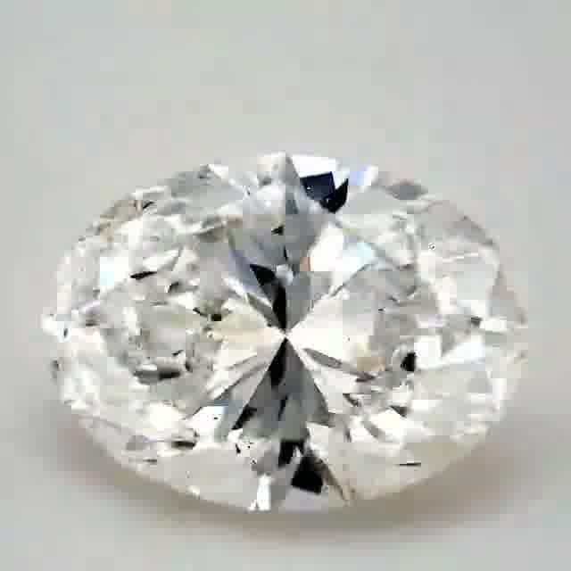 3.01ct Oval G SI1 Natural Diamond