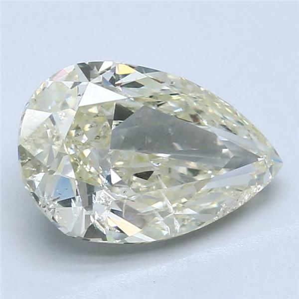 4.2ct Pear K SI2 Natural Diamond