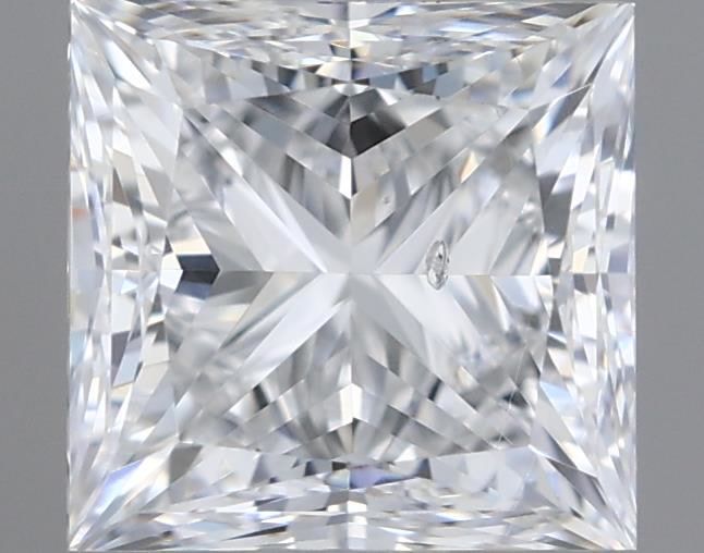 0.8ct Princess D SI2 Natural Diamond