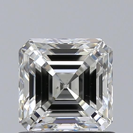 0.9ct Asscher H VS2 Natural Diamond