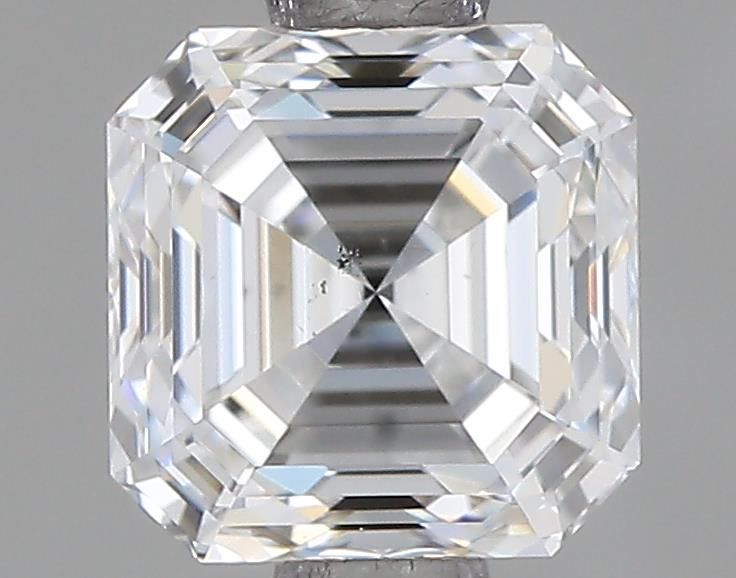 0.82ct Asscher F SI1 Natural Diamond