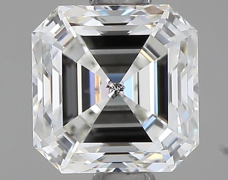 1.05ct Asscher I SI1 Natural Diamond