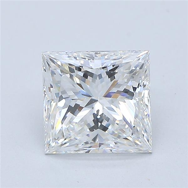 2.34ct Princess F VS1 Natural Diamond