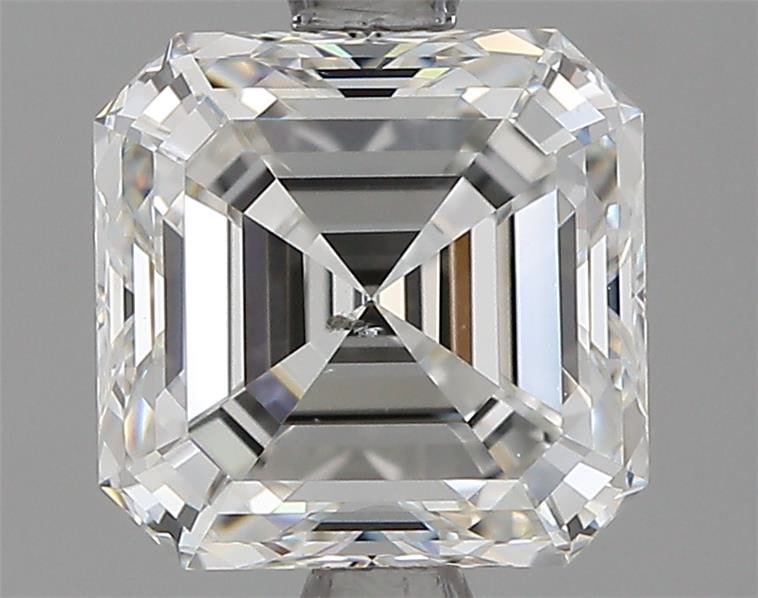2.01ct Asscher G SI1 Natural Diamond