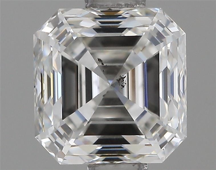 0.94ct Asscher F SI1 Natural Diamond