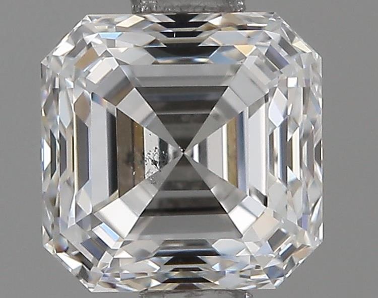 0.91ct Asscher E SI1 Natural Diamond