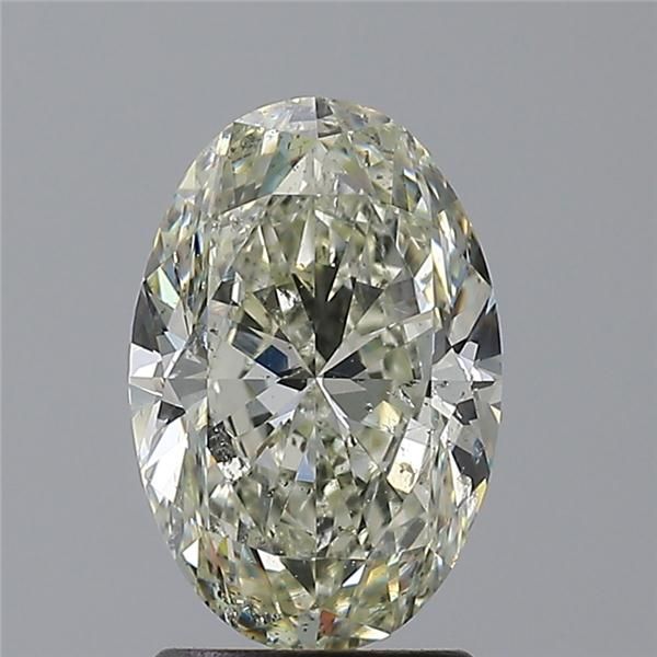 2.01ct Oval L SI2 Natural Diamond