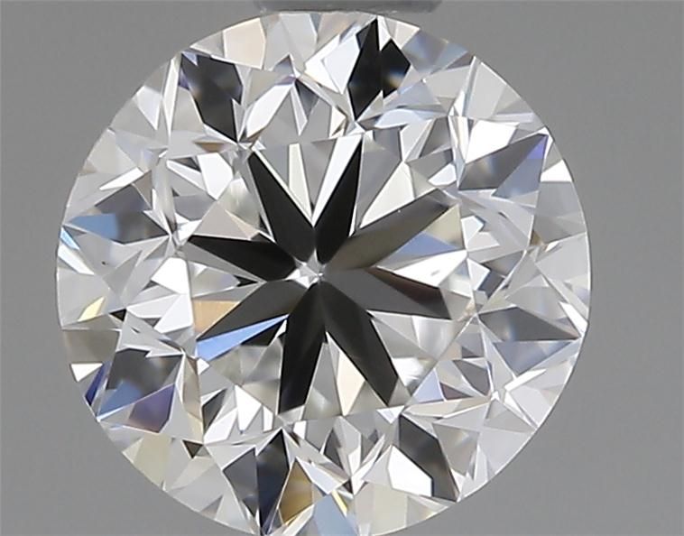 0.71ct Round F VVS1 Natural Diamond