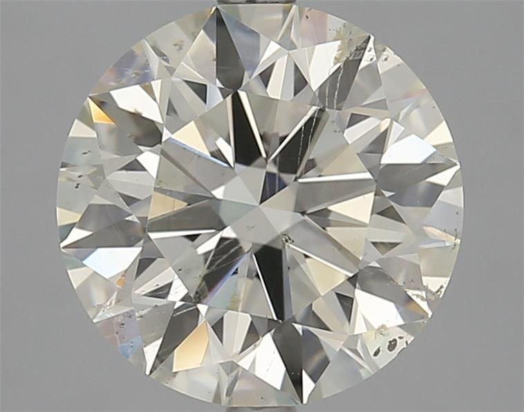 4.03ct Round L SI2 Natural Diamond