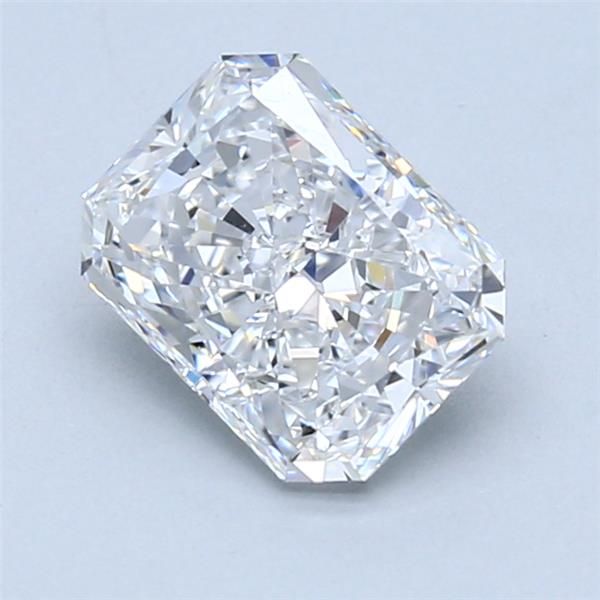 1.7ct Radiant F VVS2 Natural Diamond