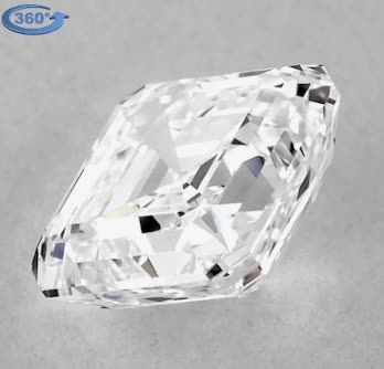 1.23ct Asscher E VVS2 Natural Diamond