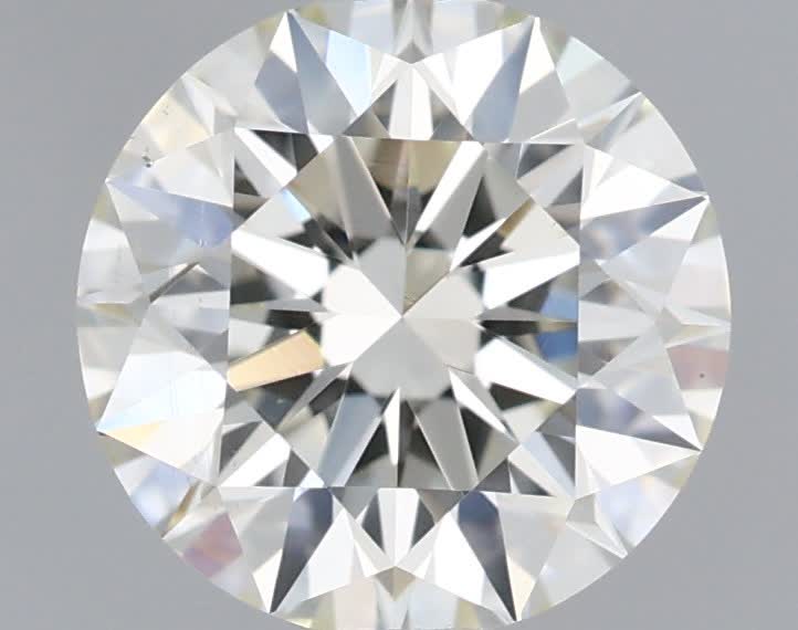 0.9ct Round K VS2 Natural Diamond