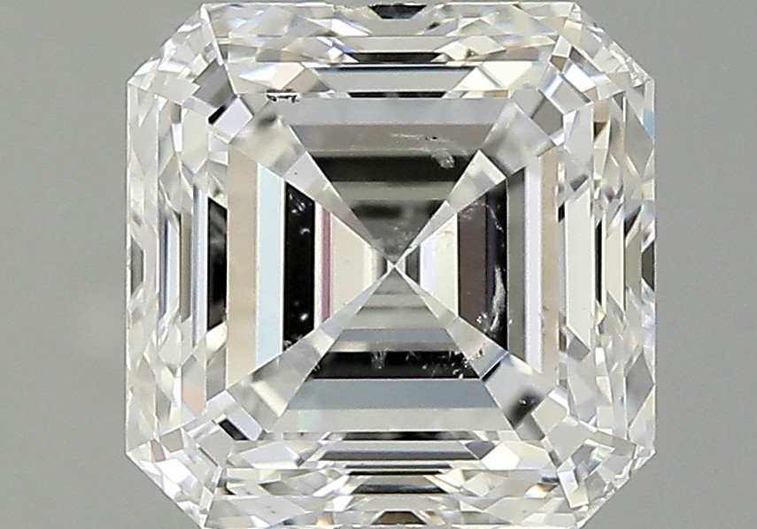 3.5ct Asscher F SI2 Natural Diamond