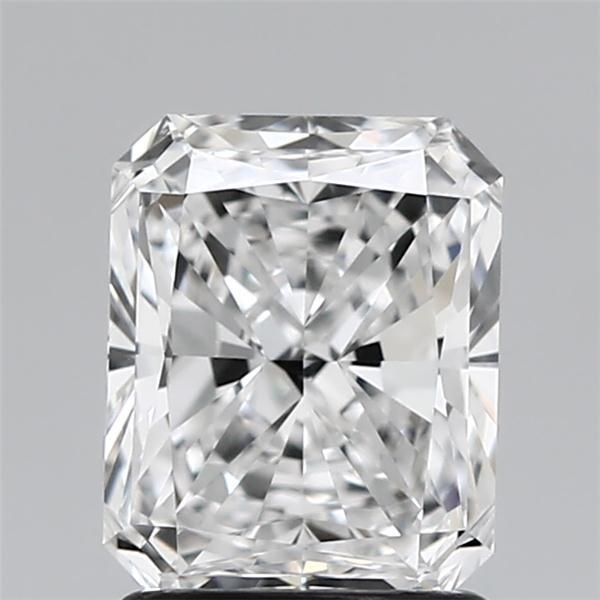 1.7ct Radiant E VVS2 Natural Diamond