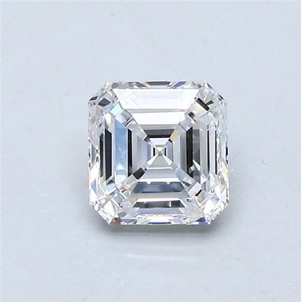 0.91ct Asscher D VVS1 Natural Diamond