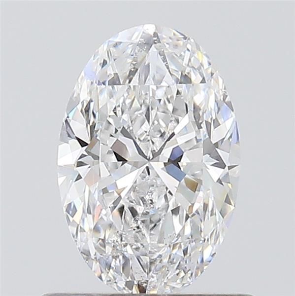 0.7ct Oval D SI2 Natural Diamond