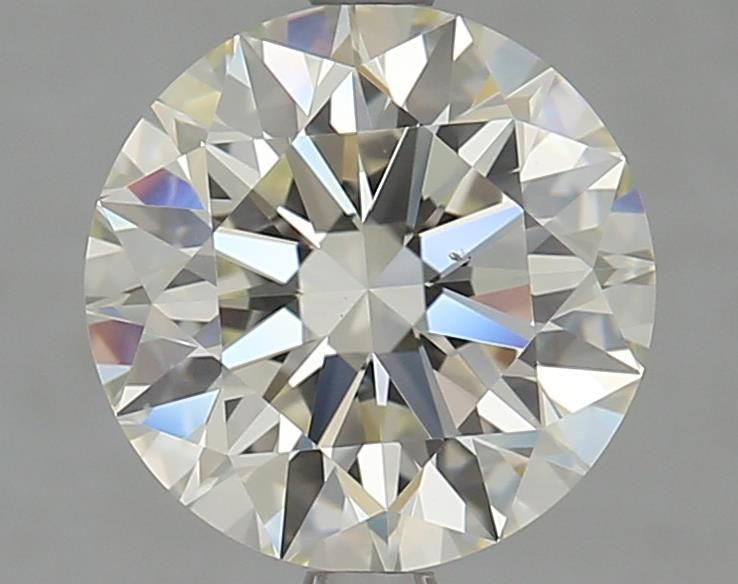 3.11ct Round L VS2 Natural Diamond