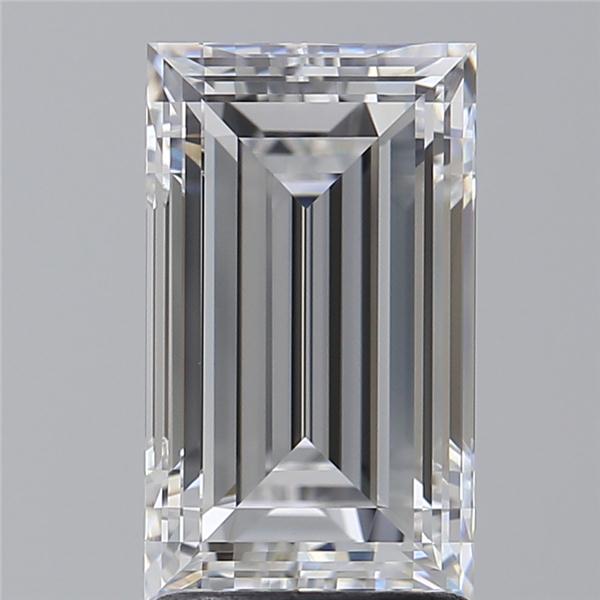 2.5ct Baguette D VVS2 Natural Diamond