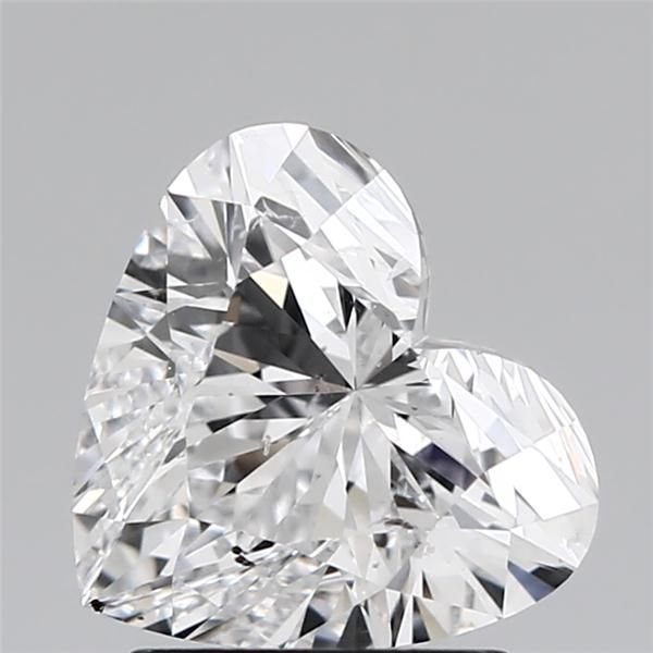 2.01ct Heart D SI2 Natural Diamond