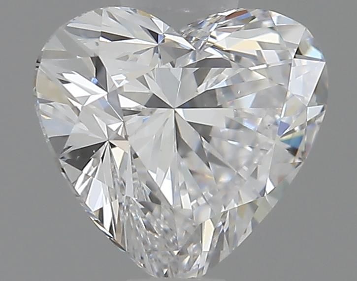 0.59ct Heart D VS2 Natural Diamond